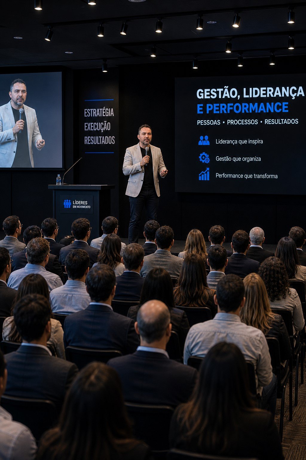 Nilson Cabral em palestra