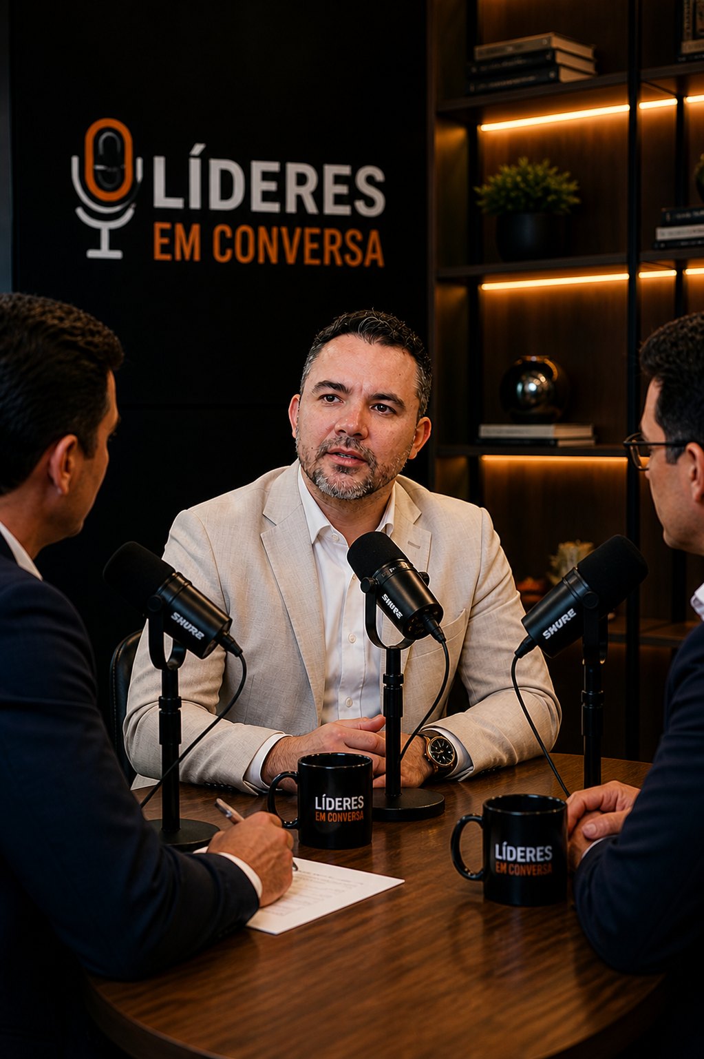 Nilson Cabral no podcast